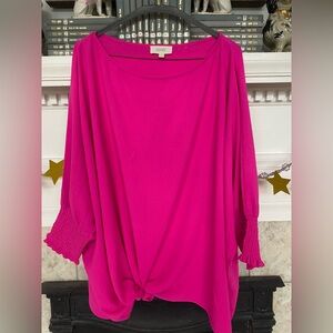 Drape Pink Women's Top